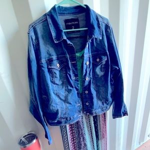 Maurices Blue Jean Jacket